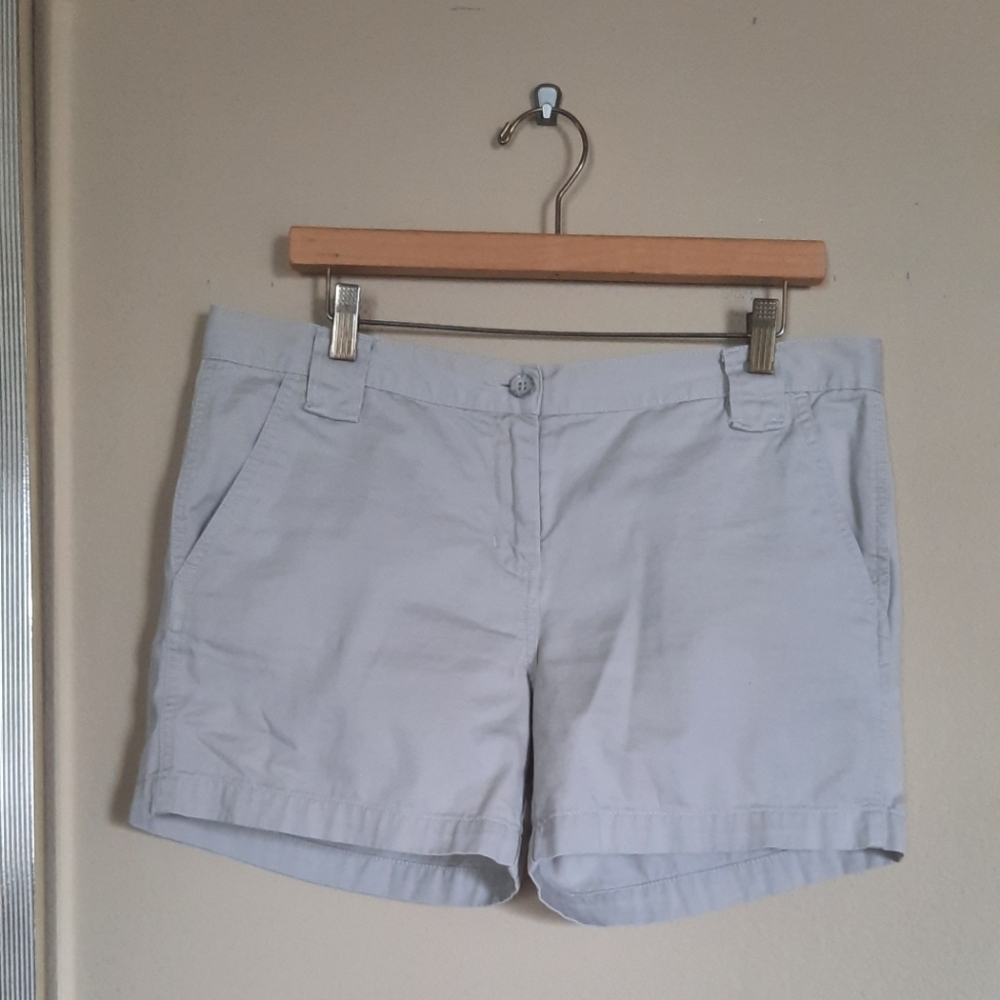 Calvin Klein Women's Classic Khaki Shorts Basics Essentials Minimalist Capsule